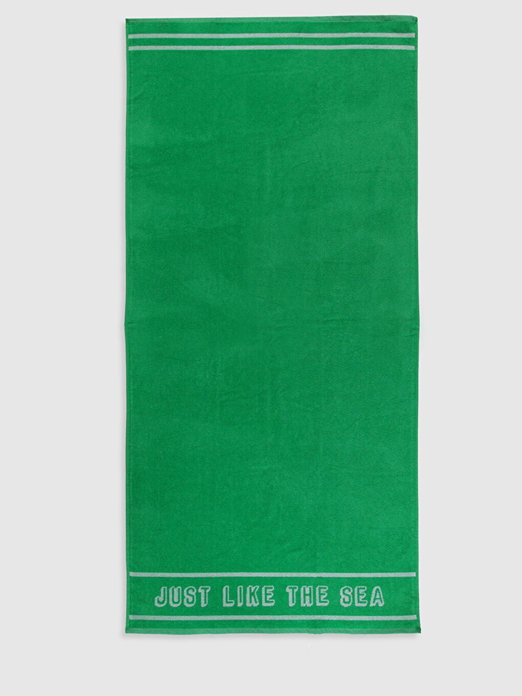 Man GREEN Beach Towel-1