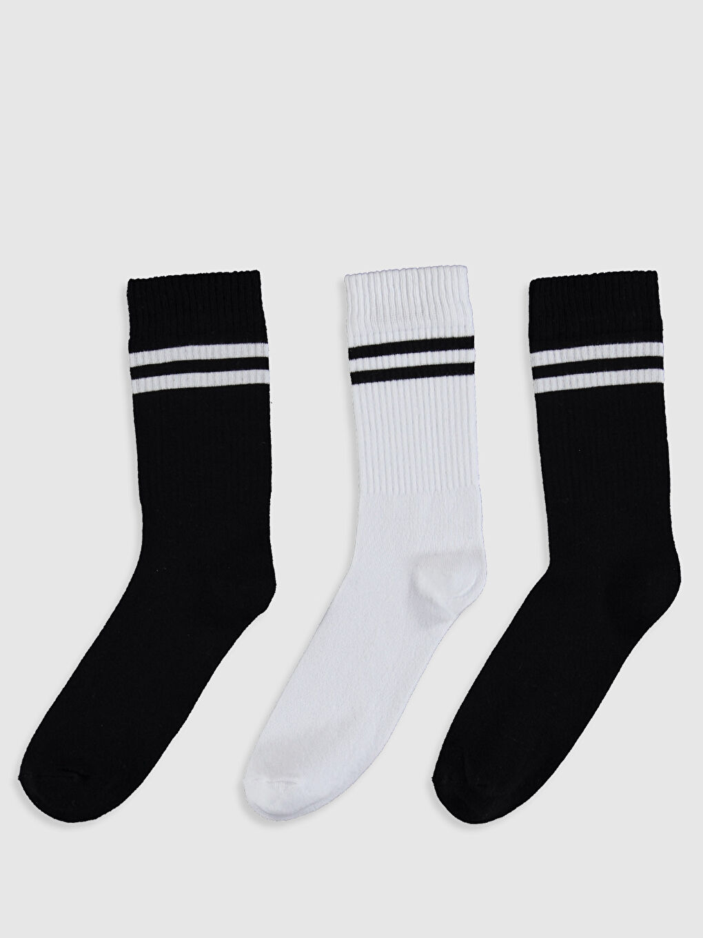 Karışık Erkek Soket Çorap 3'lü-1