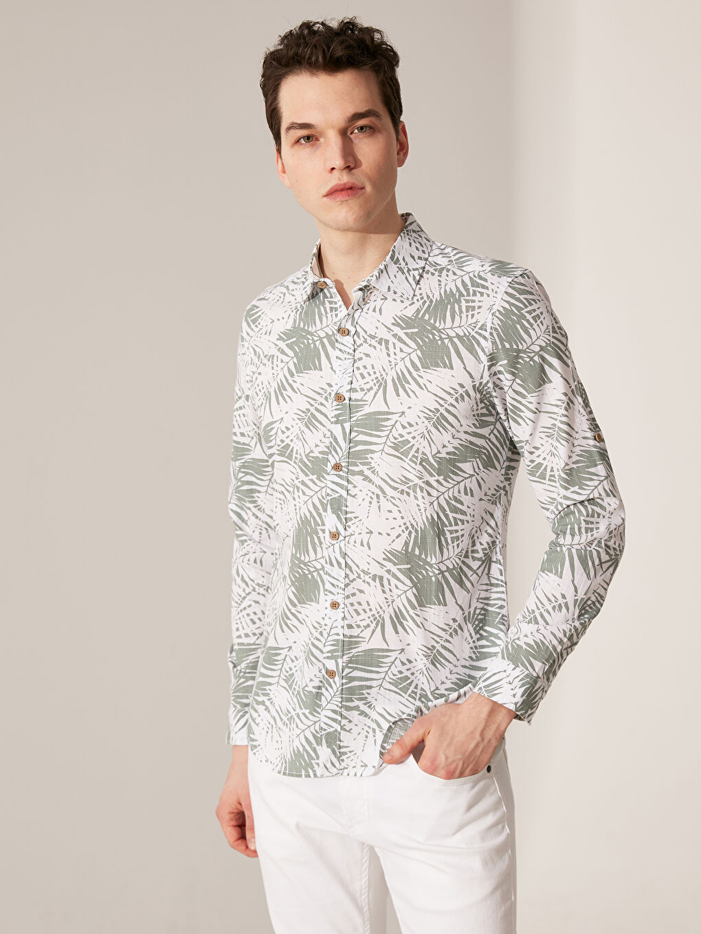 Chemise Popeline Manches Longues Coupe Extra Slim-1