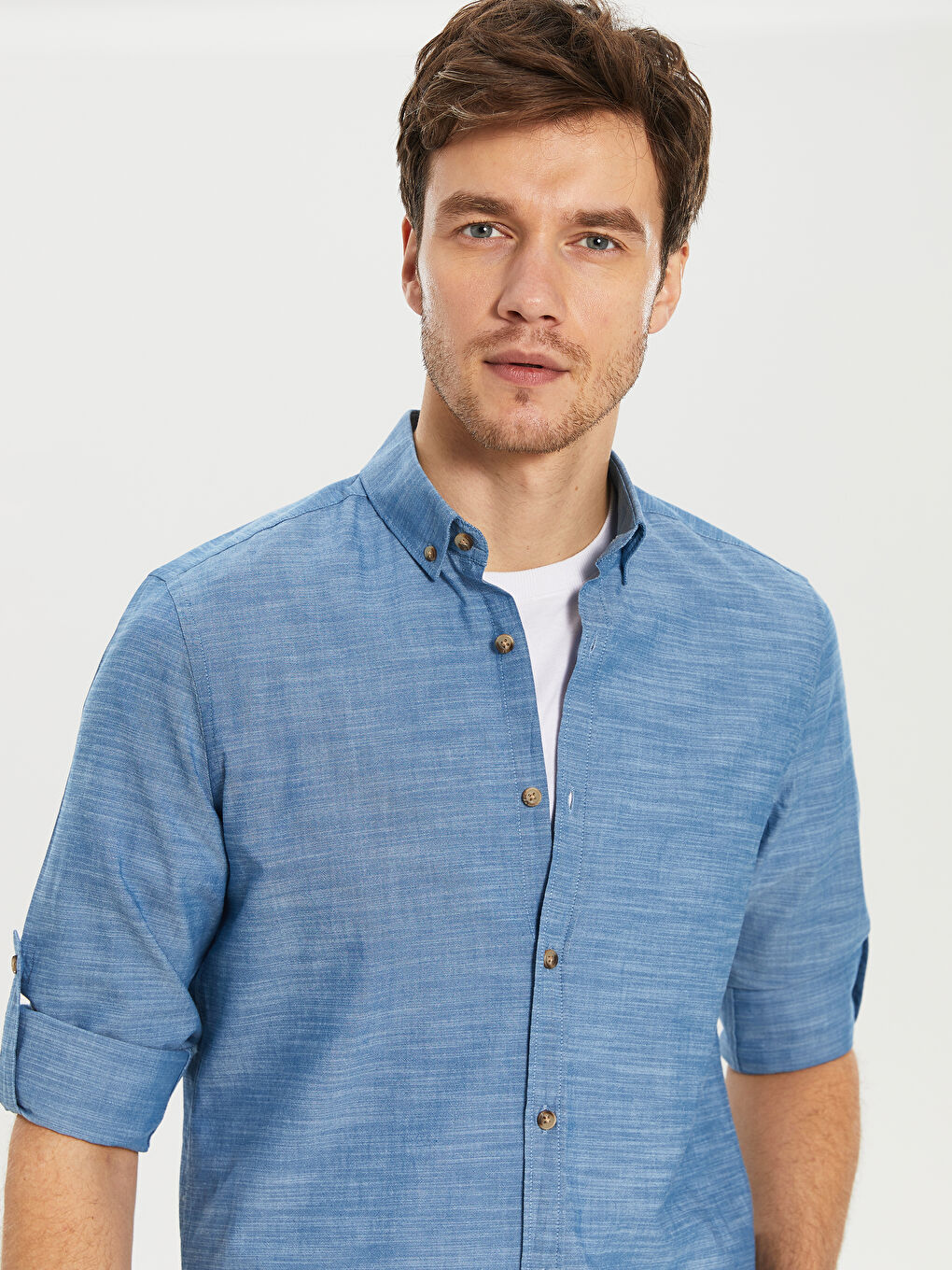 قميص بترولي رجال-2