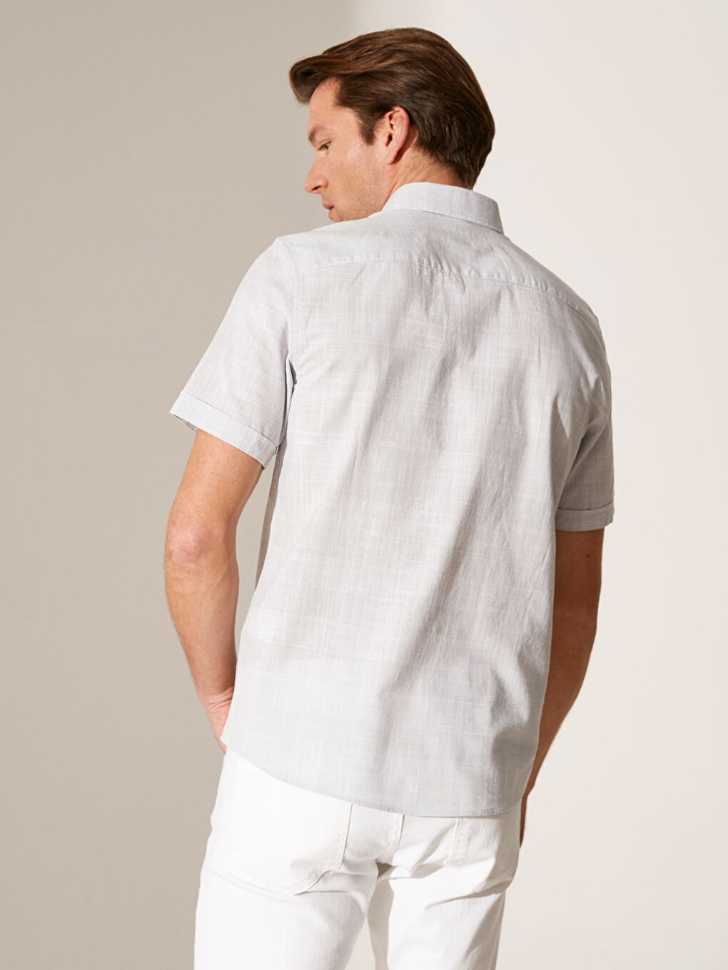 Gri Ekoseli Gömlek-2