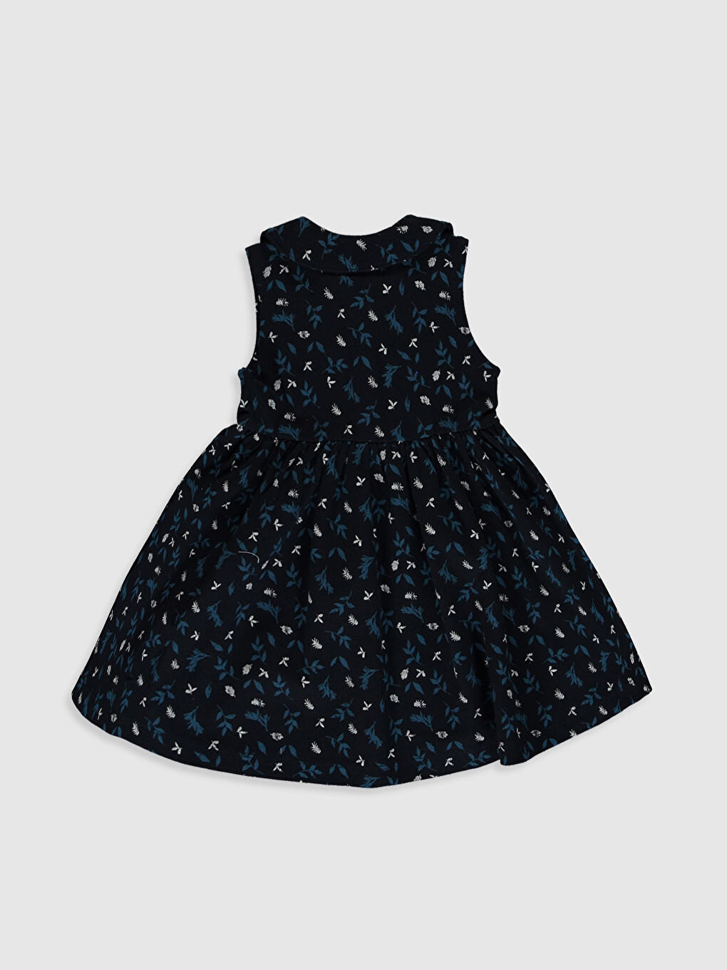 Baby Girl's Figured Dress Family Matching-1