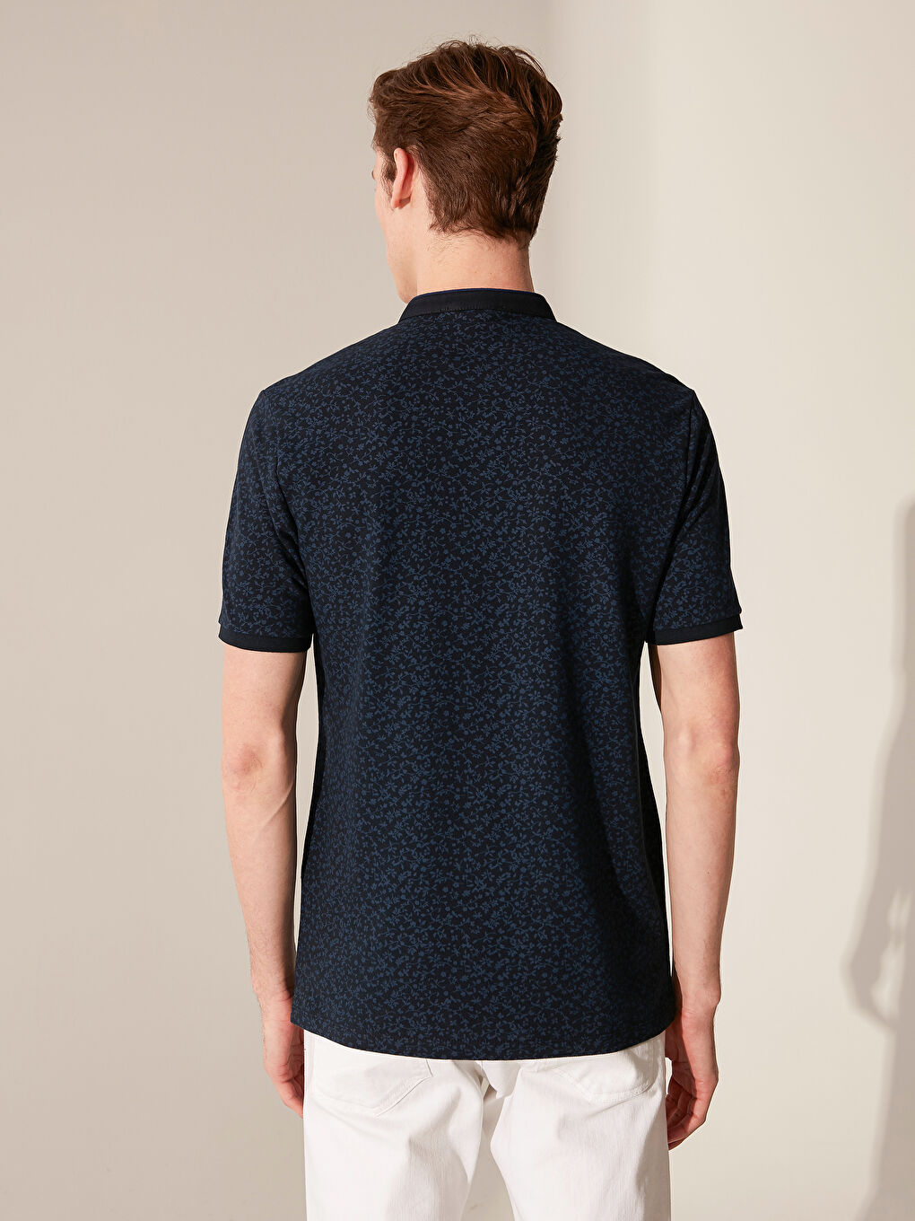 Lacivert Lacıvert Tişört-2