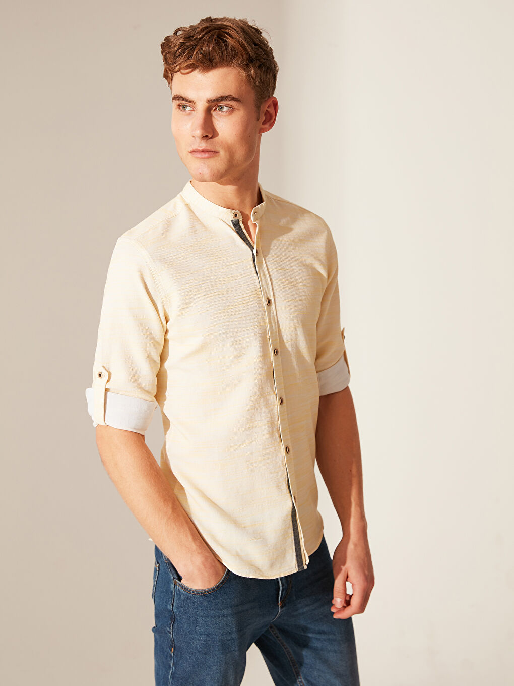 ŽUTA Košulja Muškarac