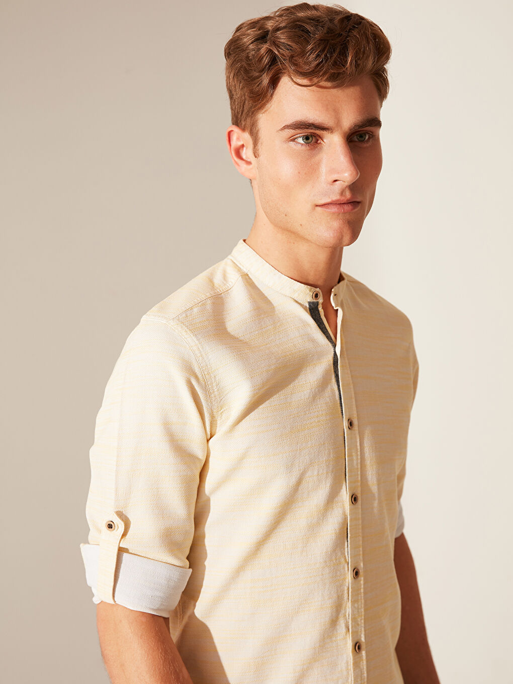 ŽUTA Košulja Muškarac-2