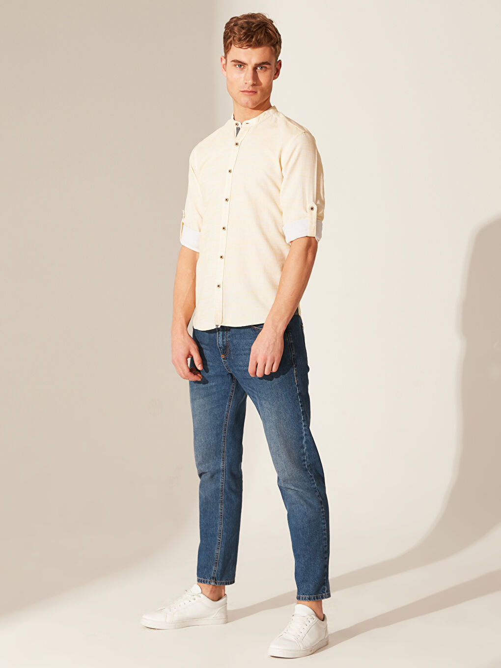 ŽUTA Košulja Muškarac-4