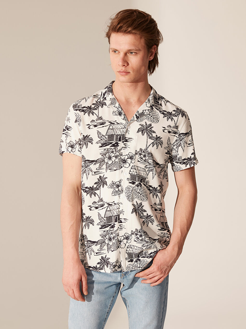 Чоловік БІЛИЙ Сорочка