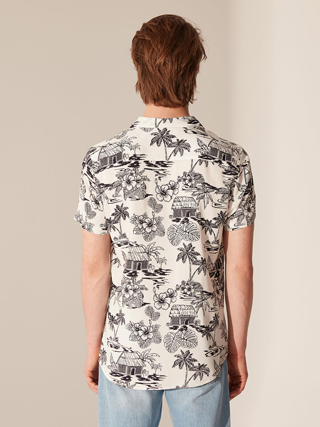 Чоловік БІЛИЙ Сорочка-3