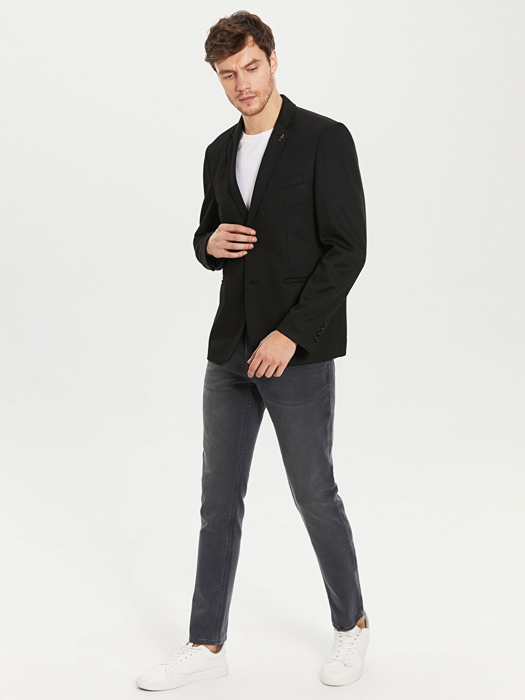 Slim Fit Men's Blazer Jacket-3