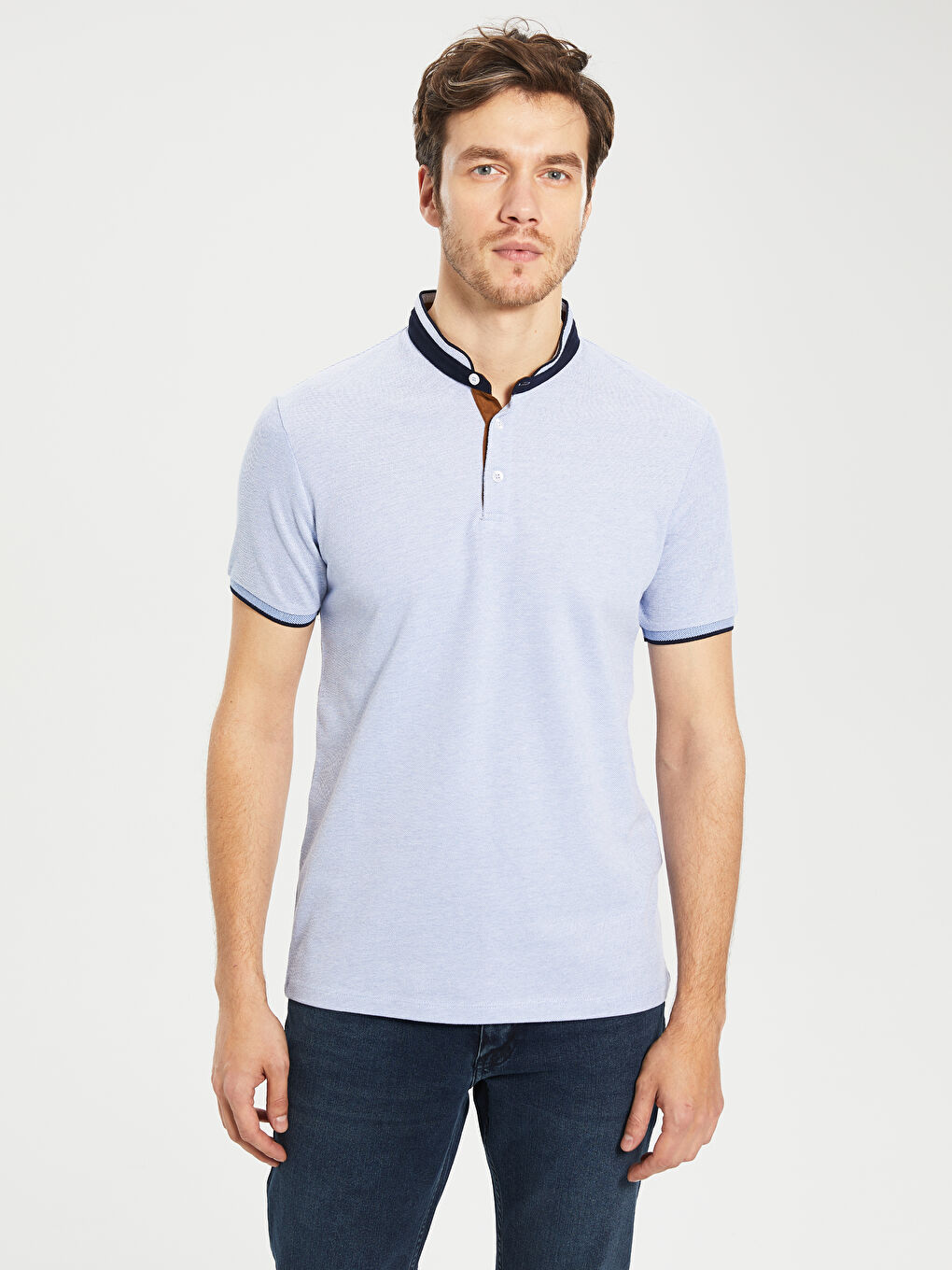 Чоловік СИНІЙ Футболка-2