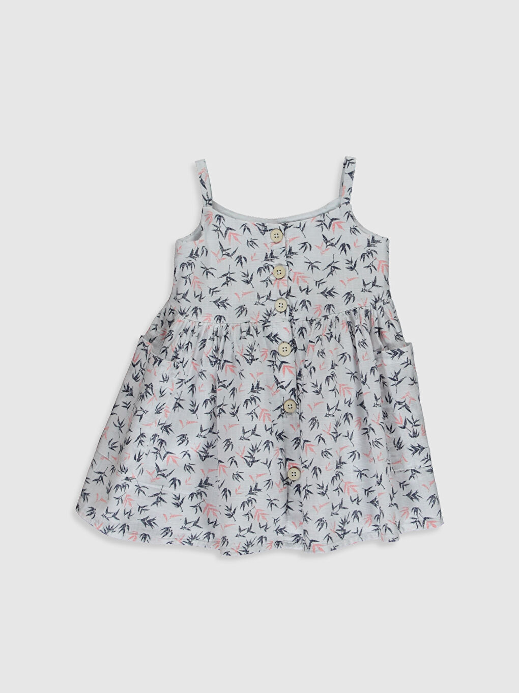 LCW baby Бебе момиче Бяло Рокля -0S8739Z1-Q6K