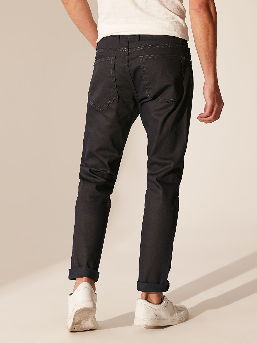 Siyah 750 Slim Fit Erkek Jean Pantolon-3