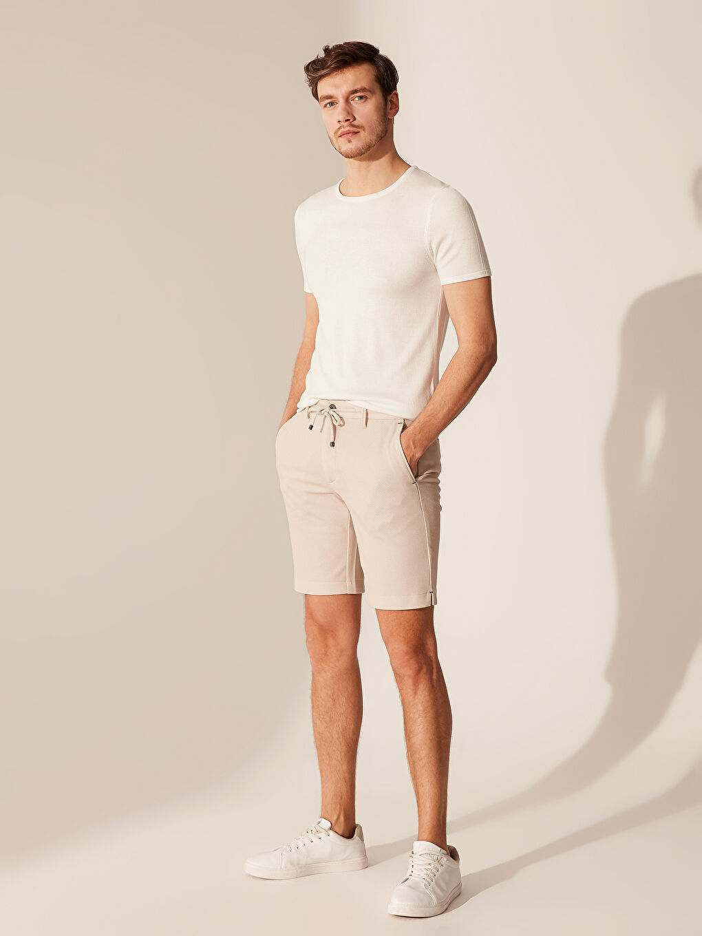 Short Bermuda Slim Fit pour Hommes