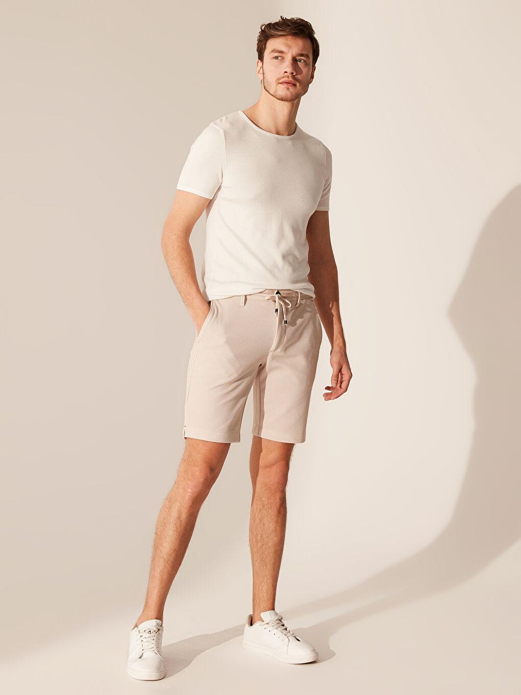 Short Bermuda Slim Fit pour Hommes-1