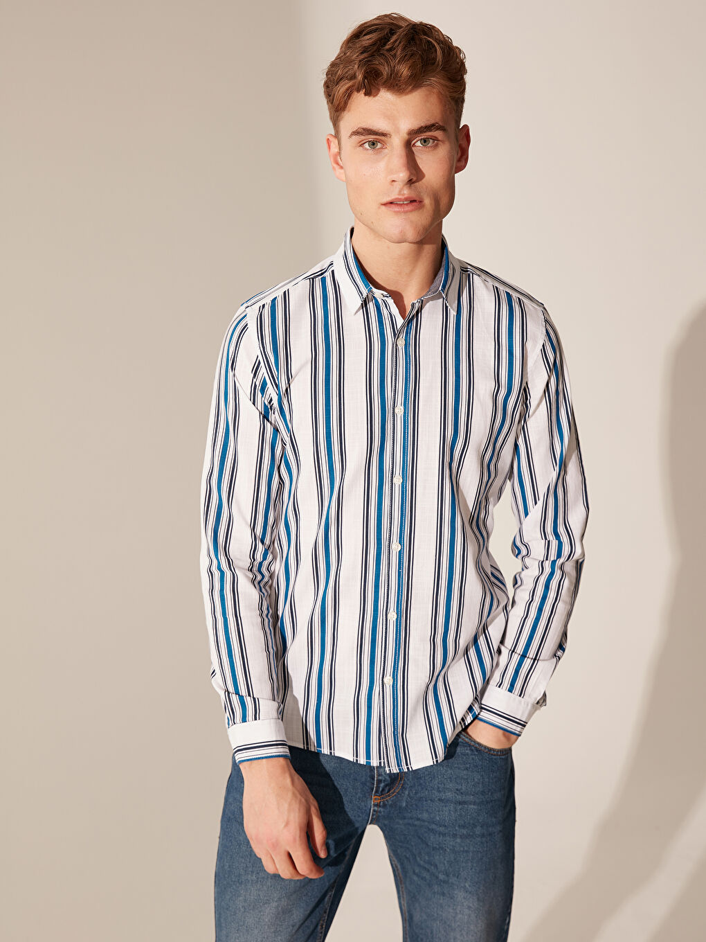 XSIDE Poplin Men's Shirt -0SG628Z8-LGS