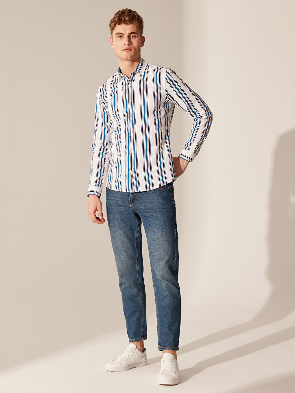 XSIDE Poplin Men's Shirt -0SG628Z8-LGS