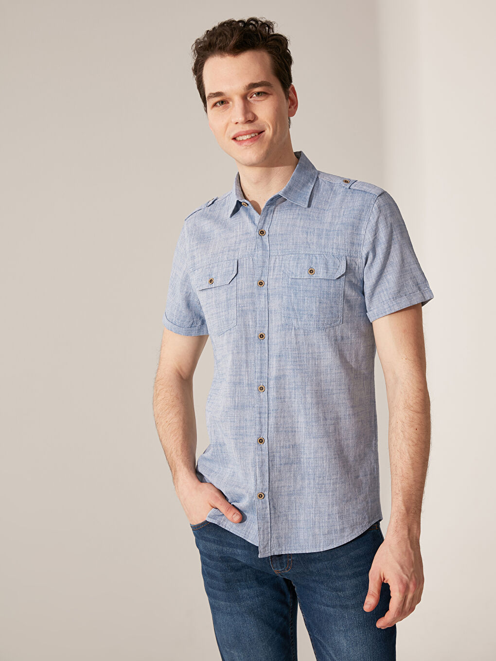 Poplin Men's Shirt