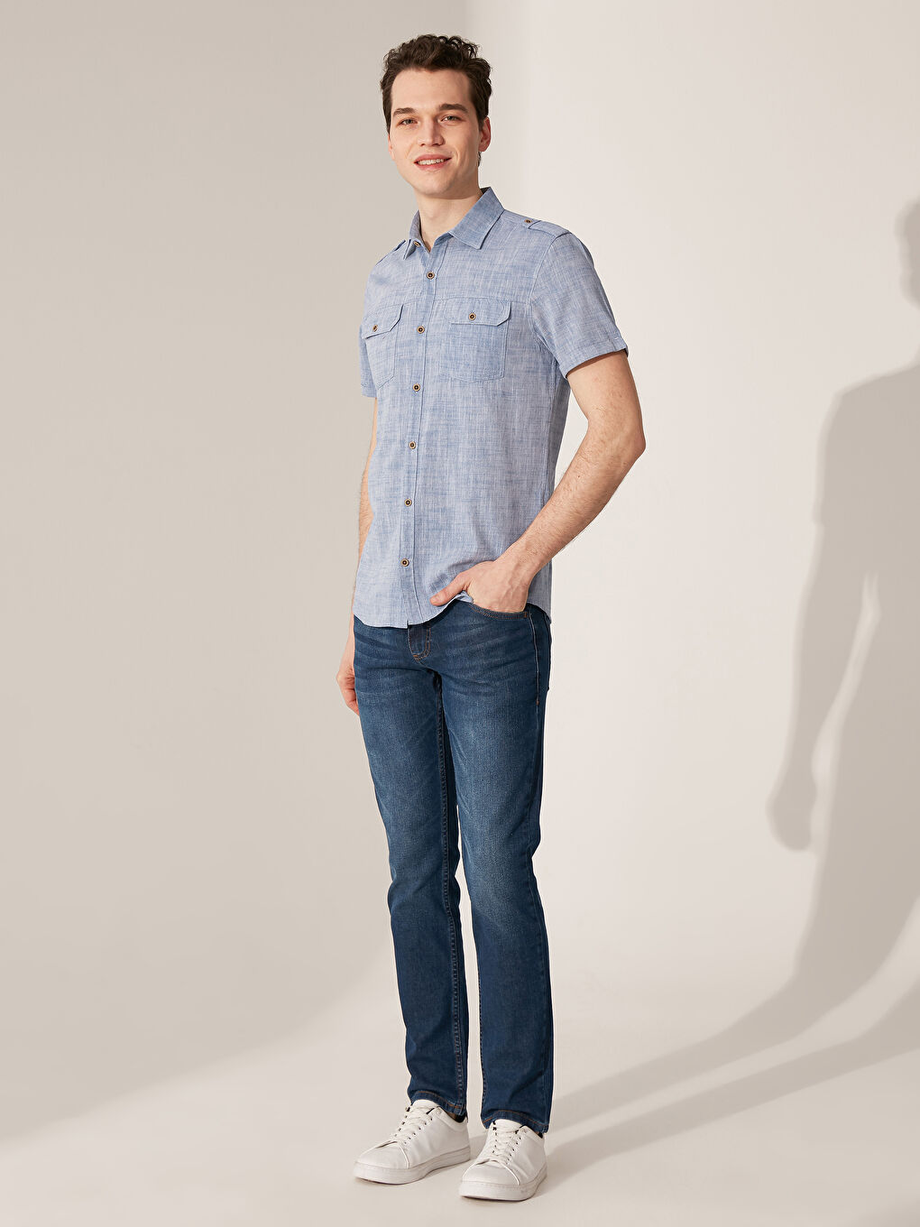 Poplin Men's Shirt-3