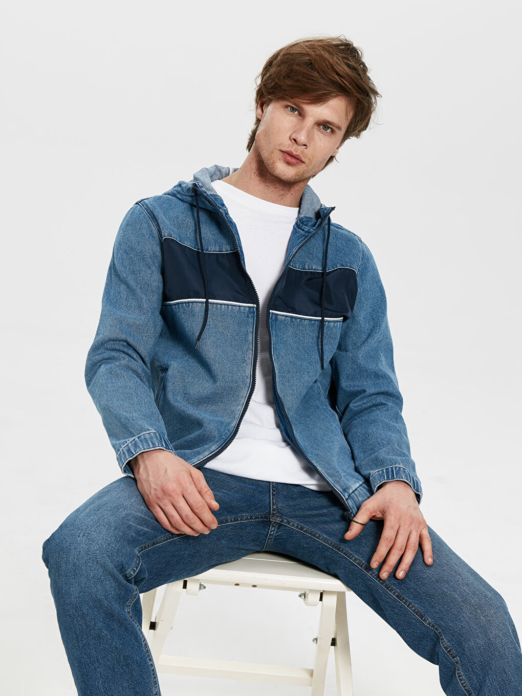 Man INDIGO Denim Jacket -0SG861Z8-H45