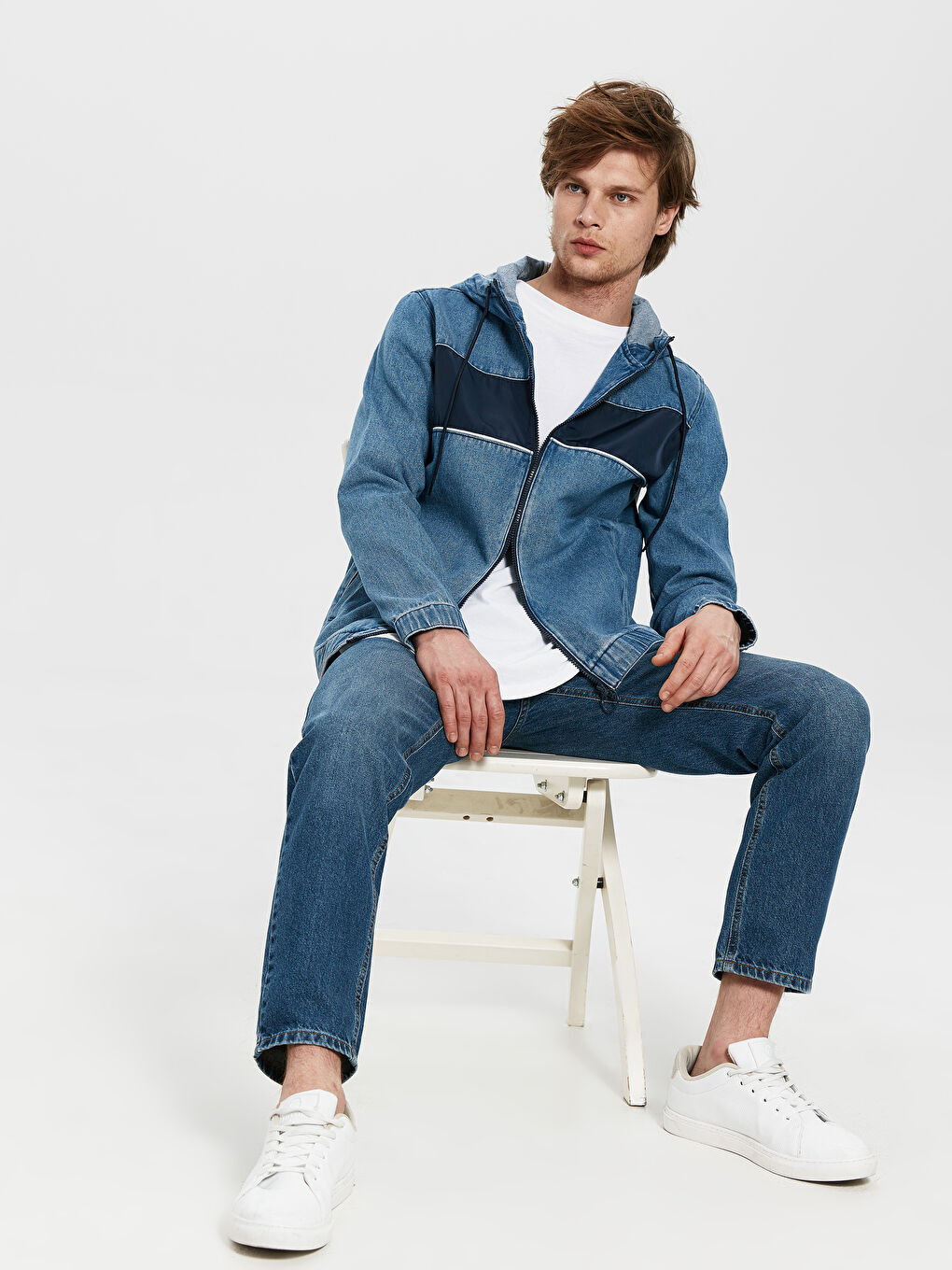 Man INDIGO Denim Jacket -0SG861Z8-H45
