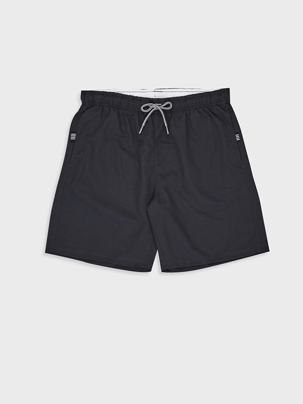 Diz Üstü Boy Basic Deniz Şortu  -1