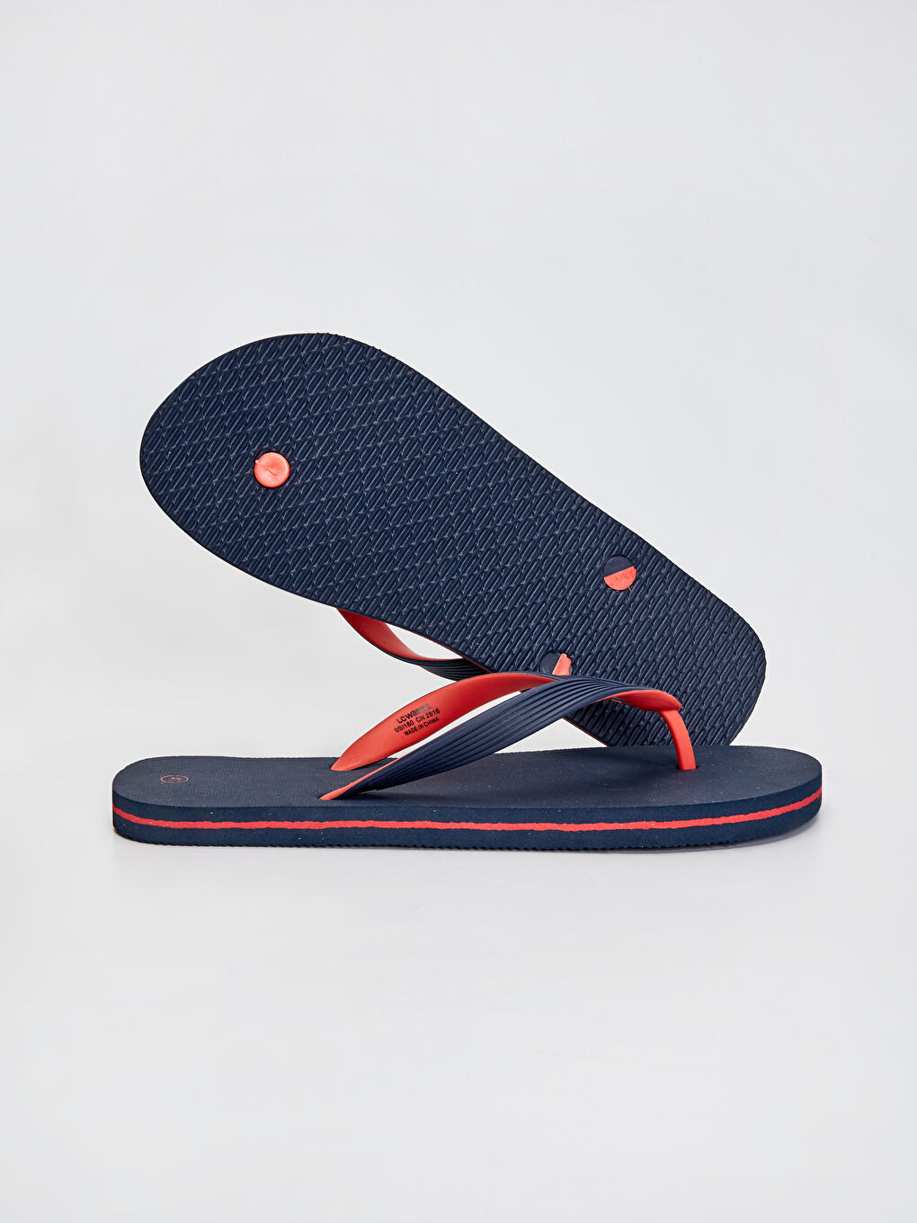 Mann DUNKELBLAU Strandslipper-2