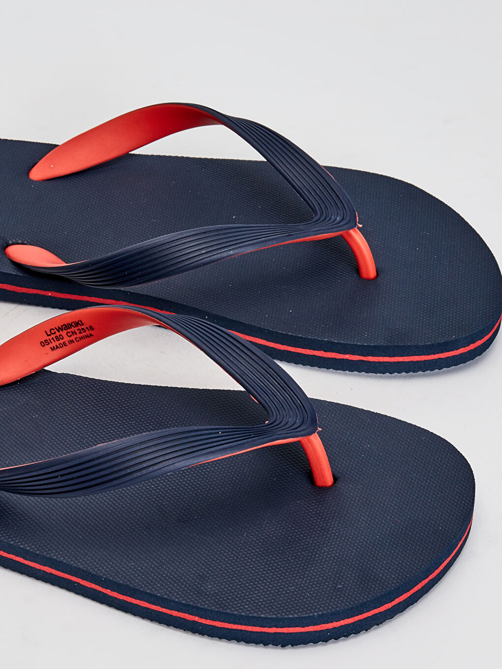 Mann DUNKELBLAU Strandslipper-3