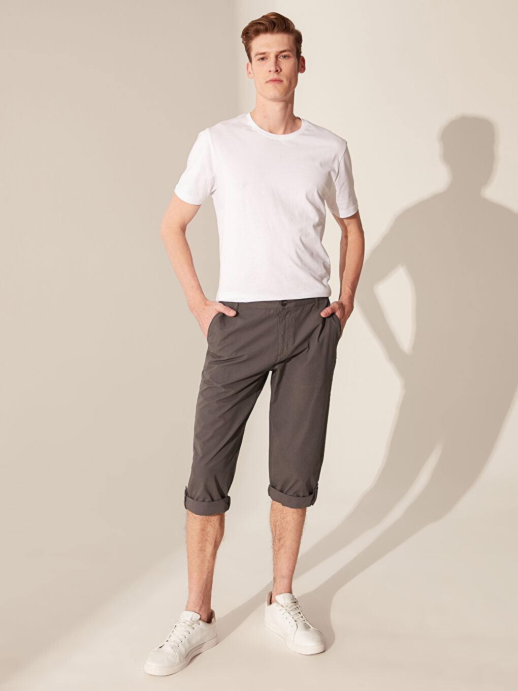 Antrasit Geniş Kalıp Basic Roller