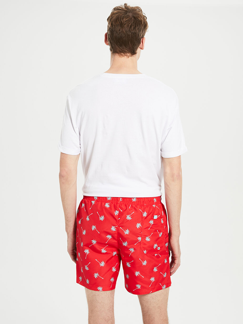 Bedruckte kurze Badehose-2