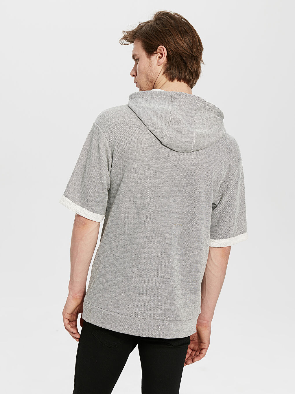 Long Sleeve Printed Men's Hoodie-1