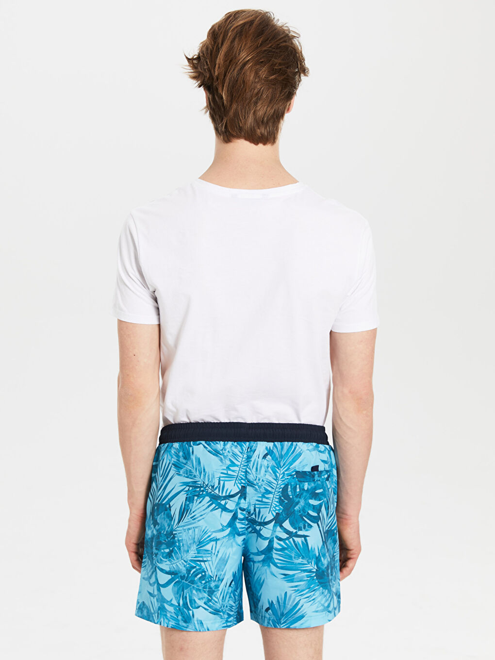 LCW SWIMWEAR Printed Short Swim Trunk -0SJ384Z8-LTZ