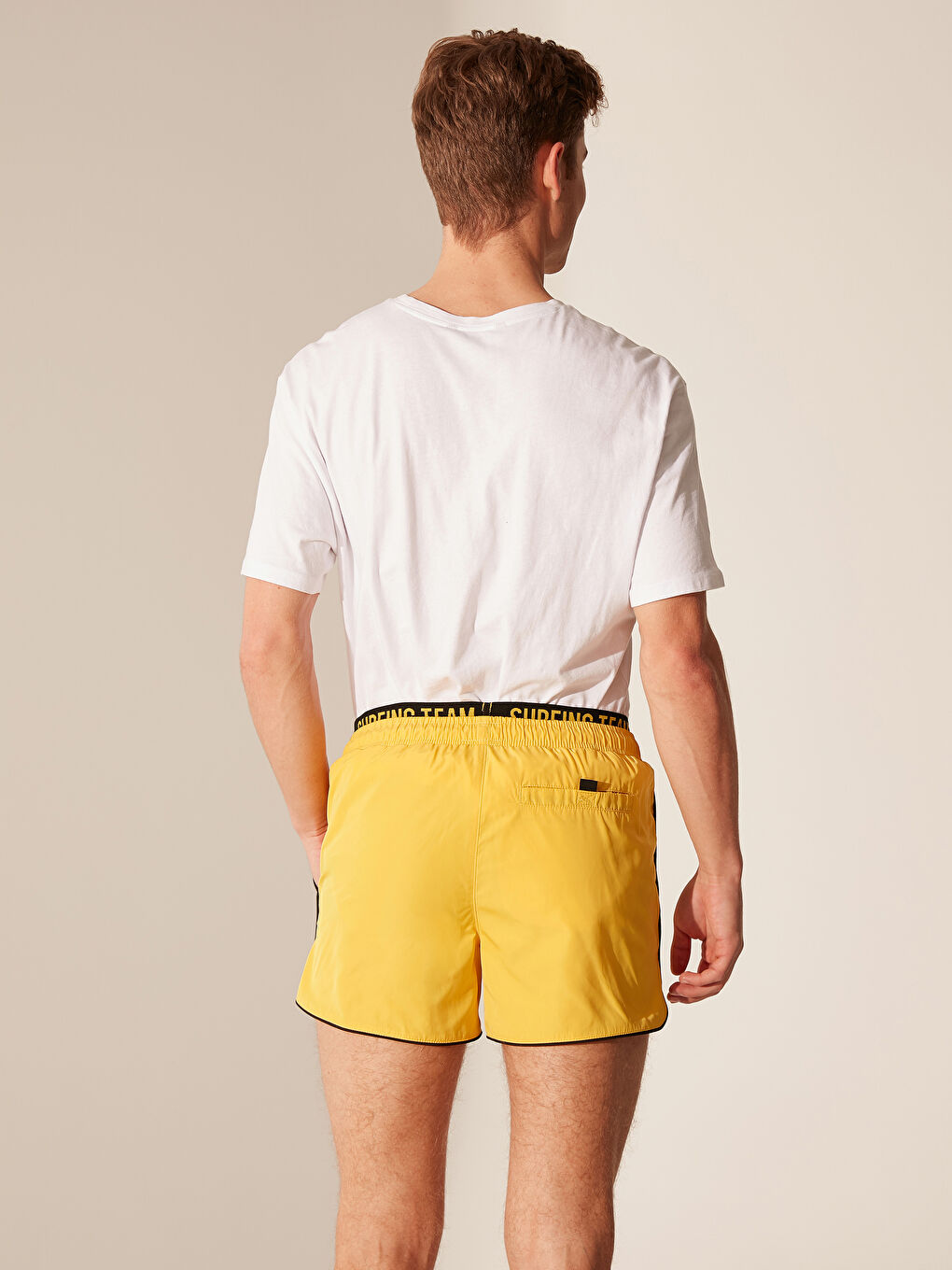 شورت سباحة قصير أساسي-3