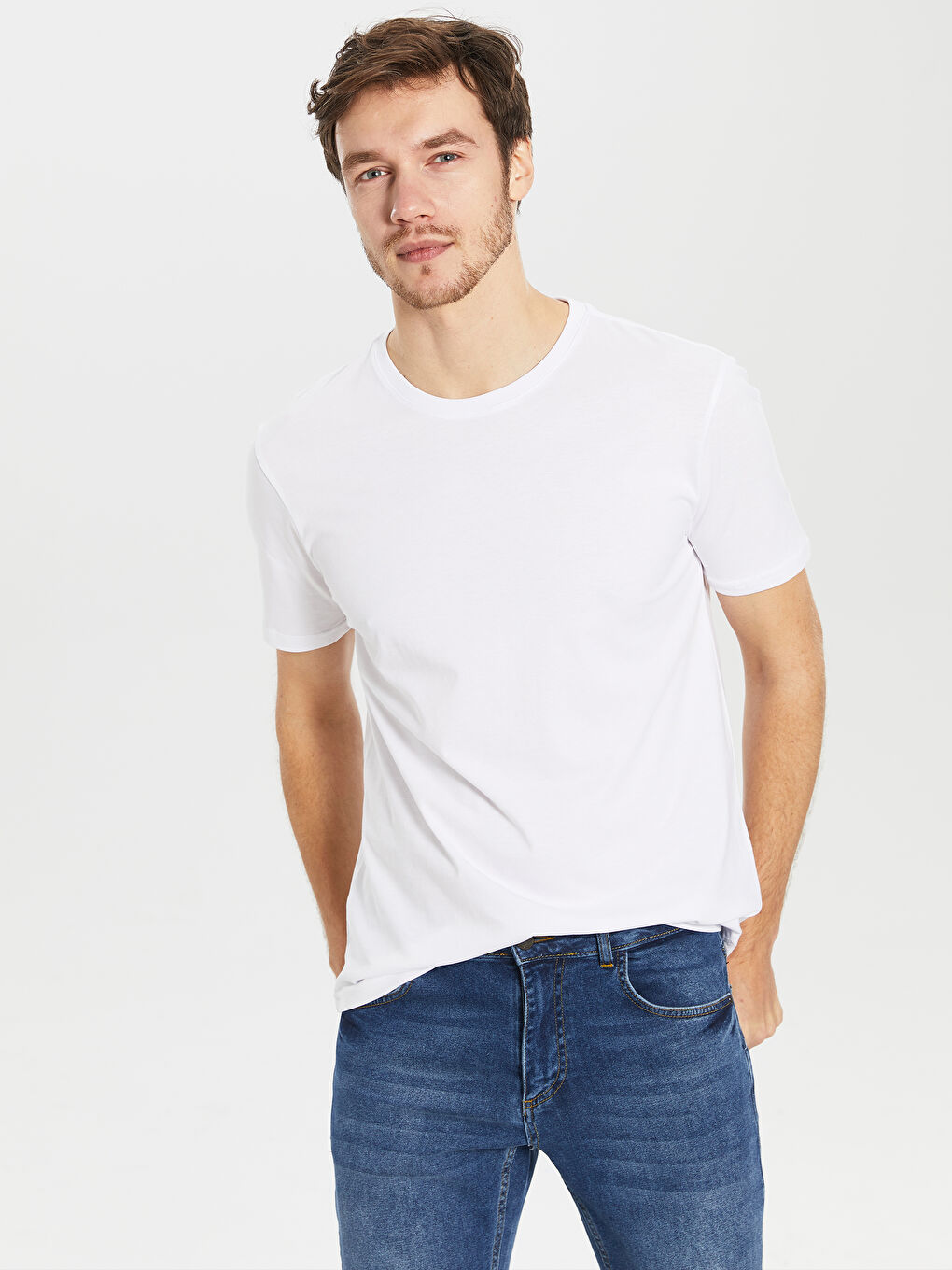 Canlı Beyaz Tişört