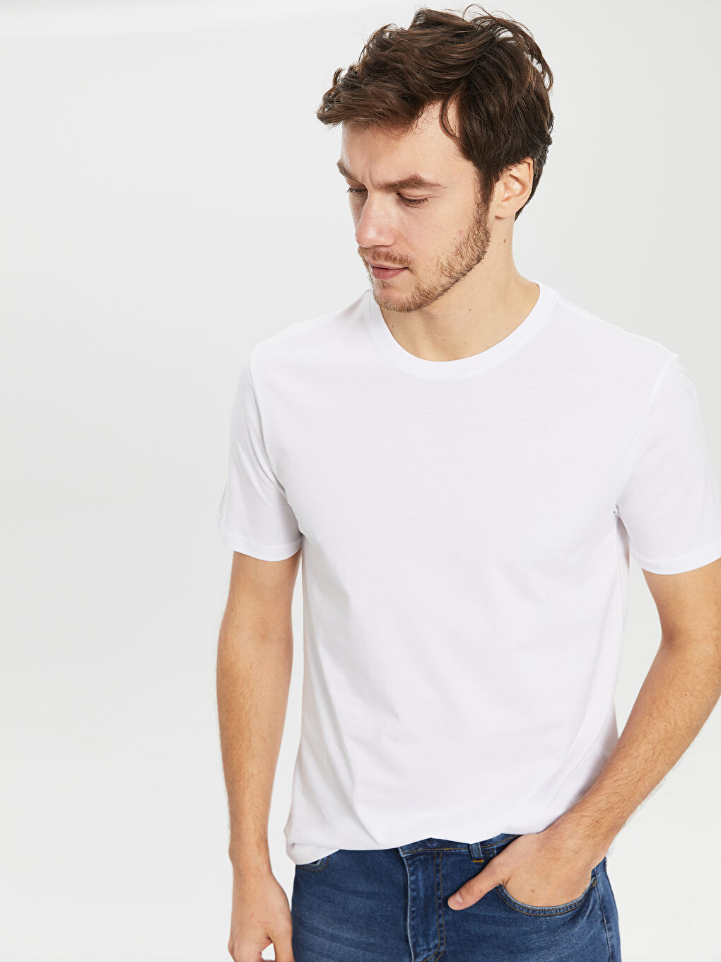 Canlı Beyaz Tişört-2