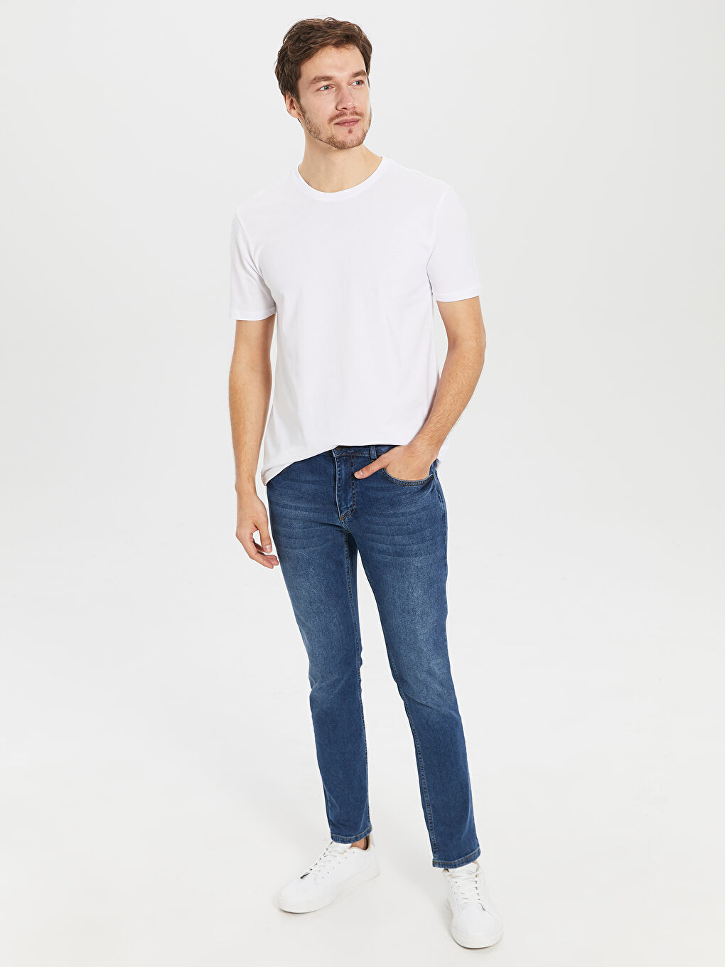 Canlı Beyaz Tişört-4