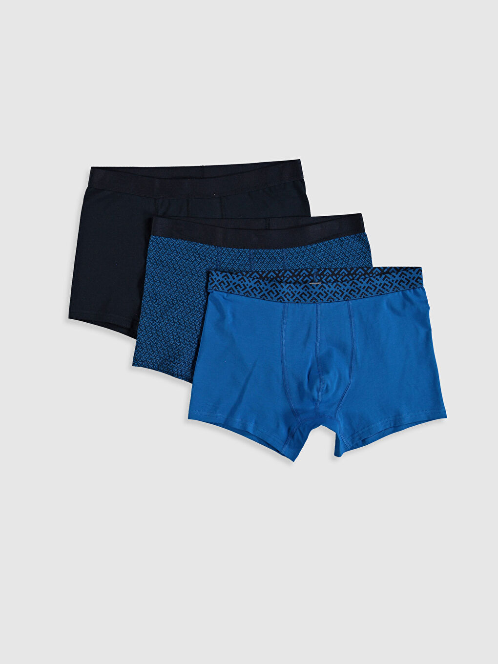 Мужчины Синий Трусы боксеры