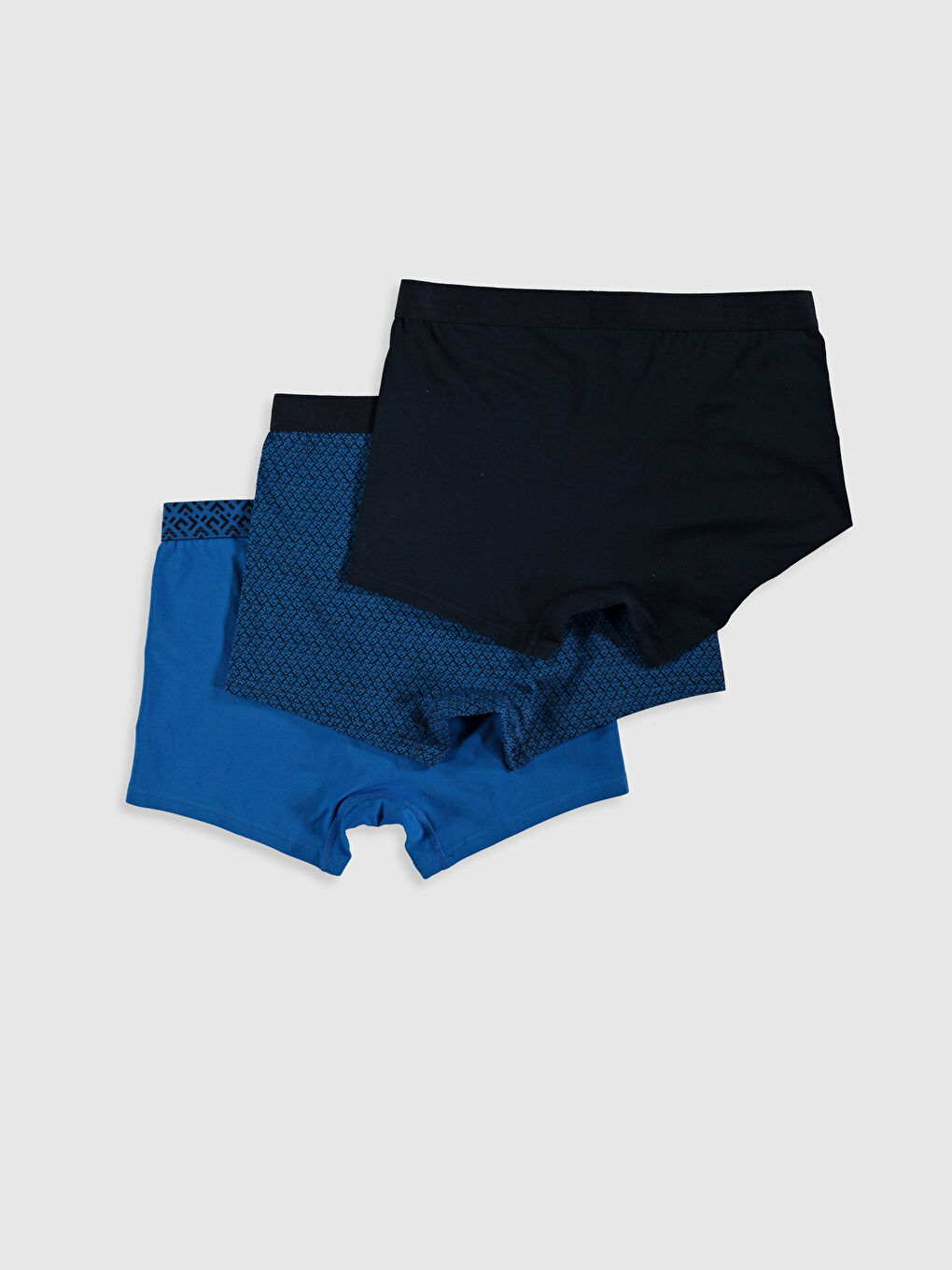 Мужчины Синий Трусы боксеры-1