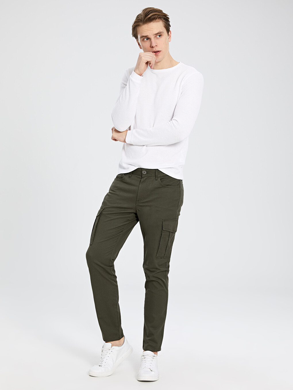 Gabardine Men's Trousers-1