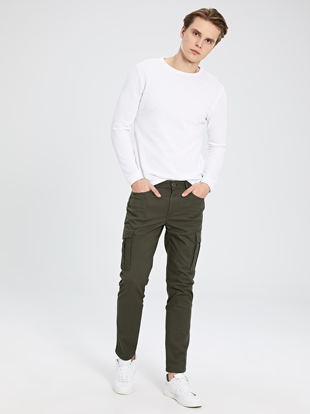 Gabardine Men's Trousers-2