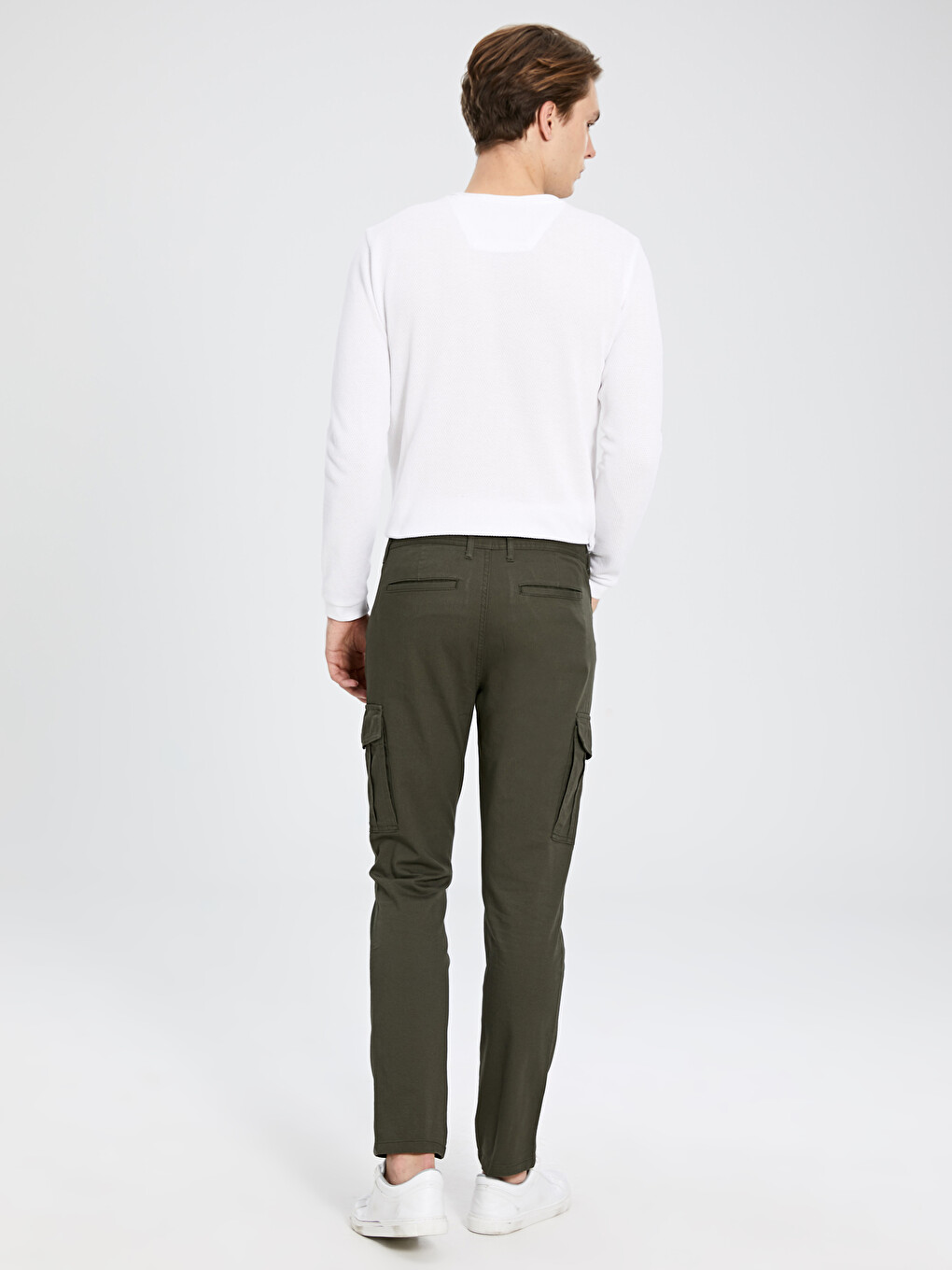 Gabardine Men's Trousers-3