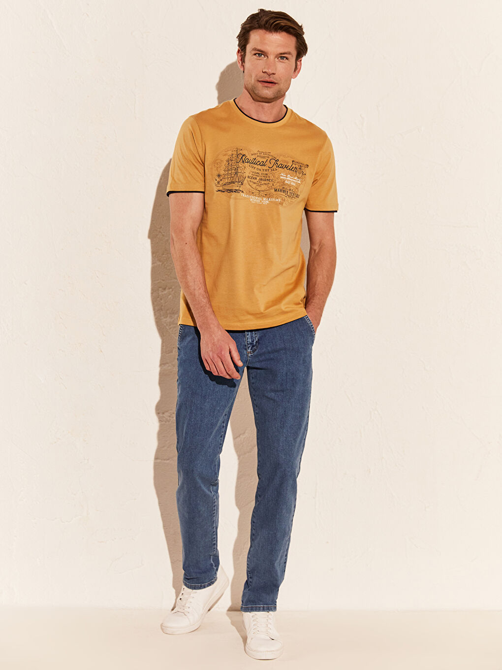 Man YELLOW T-Shirt-3