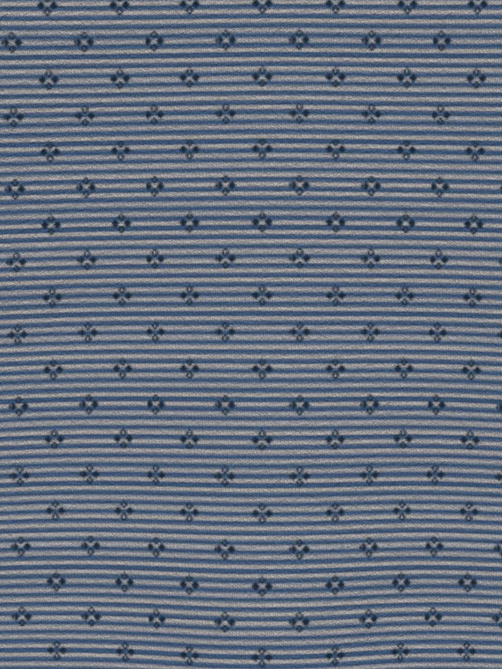 Mavi Polo Yaka Desenli Kısa Kollu Tişört-3