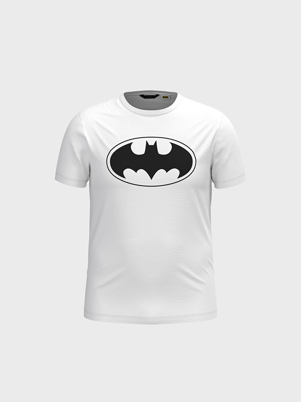 Beyaz Penye Erkek Tişört