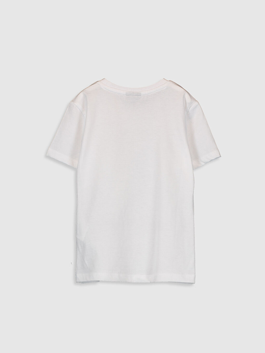 Beyaz Erkek Çocuk Atatürk Baskılı Pamuklu Tişört Baba Oğul Kombini-1