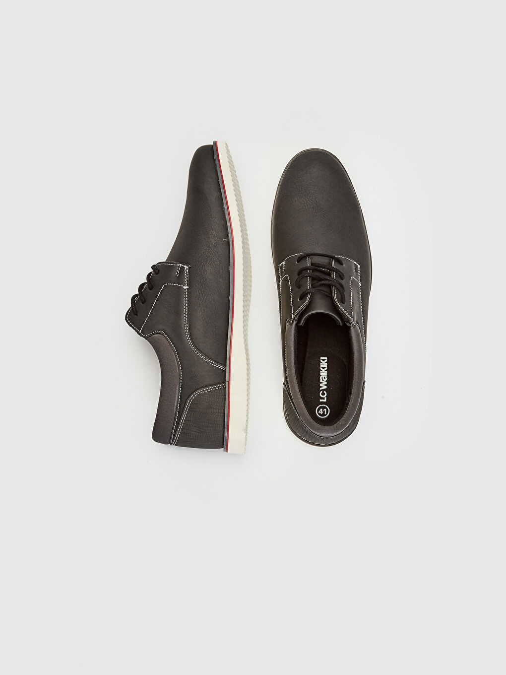 Gri Klasik Ayakkabı-1