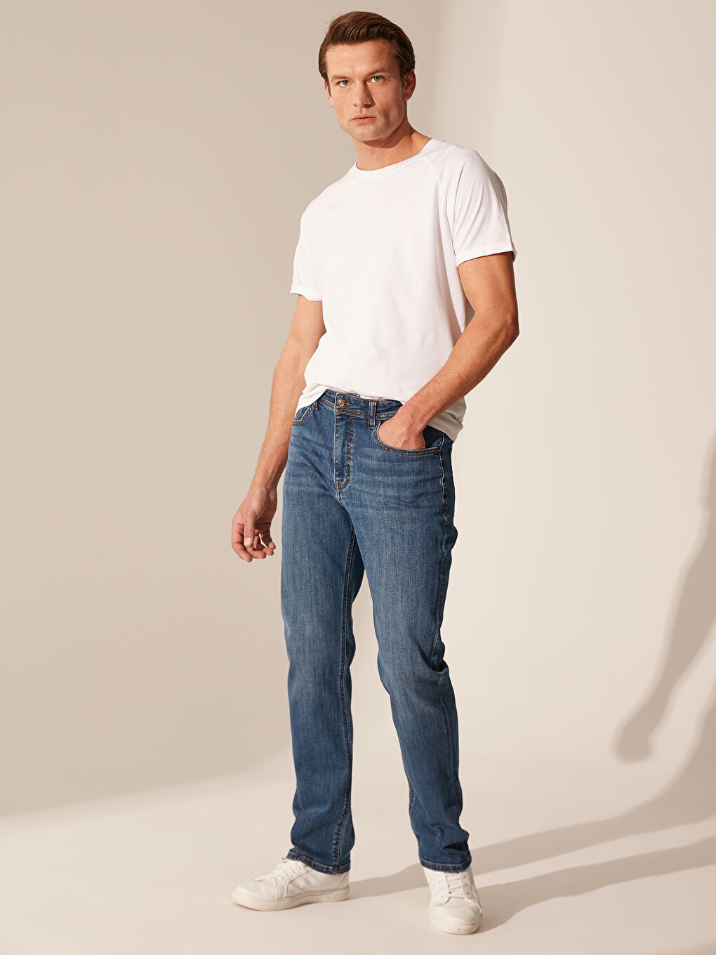 XSIDE 890 Rahat Kalıp Erkek Jean Pantolon -0SN512Z8-507 | LCW