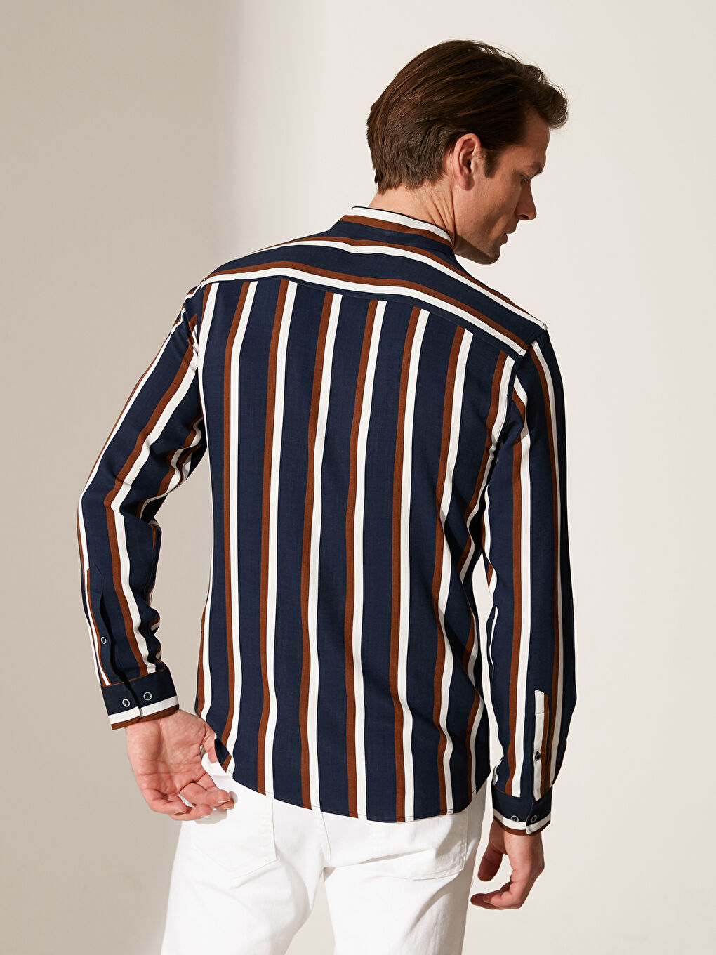 Kahverengi Erkek Gömlek-4