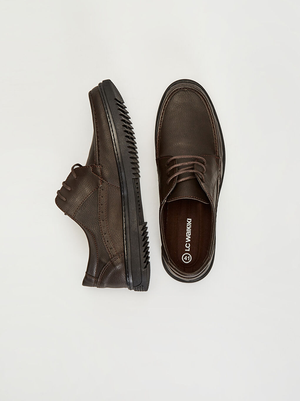 Kahverengi Kahve Klasik Ayakkabı-1