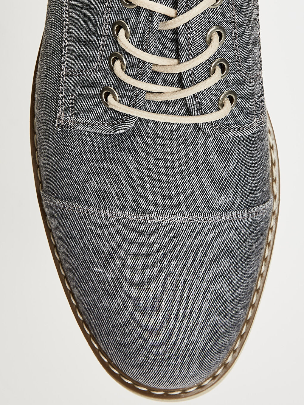 Мъж Сиво Обувки за костюм-4