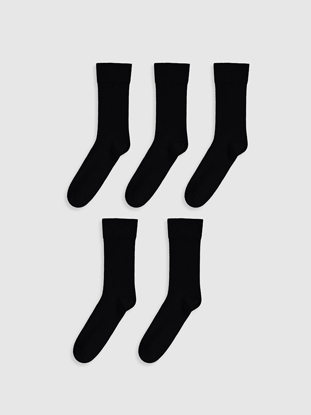 Siyah Erkek Soket Çorap-1